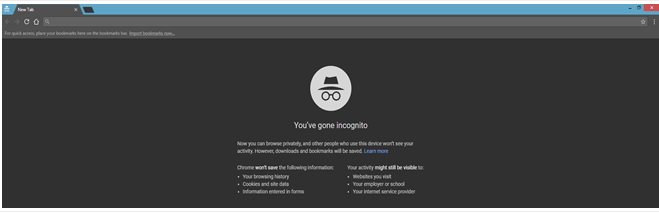 chrome incognito browser